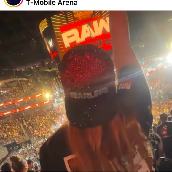 Nikki Bella WWE Stay Fearless Bling Baseball Hat New - Picture 13 of 13